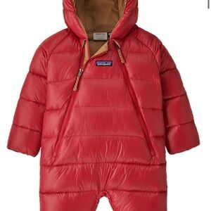 Patagonia Red Infant Snowsuit Bunting 12-18 months